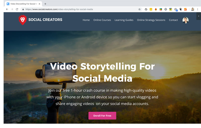 Видео Storytelling для социальных сетей